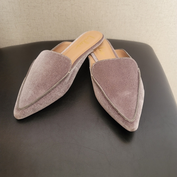 LULUS New flats velvet shoes size 8.5 - Picture 3 of 6